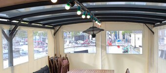 Sleep on a comfortable heritage boat