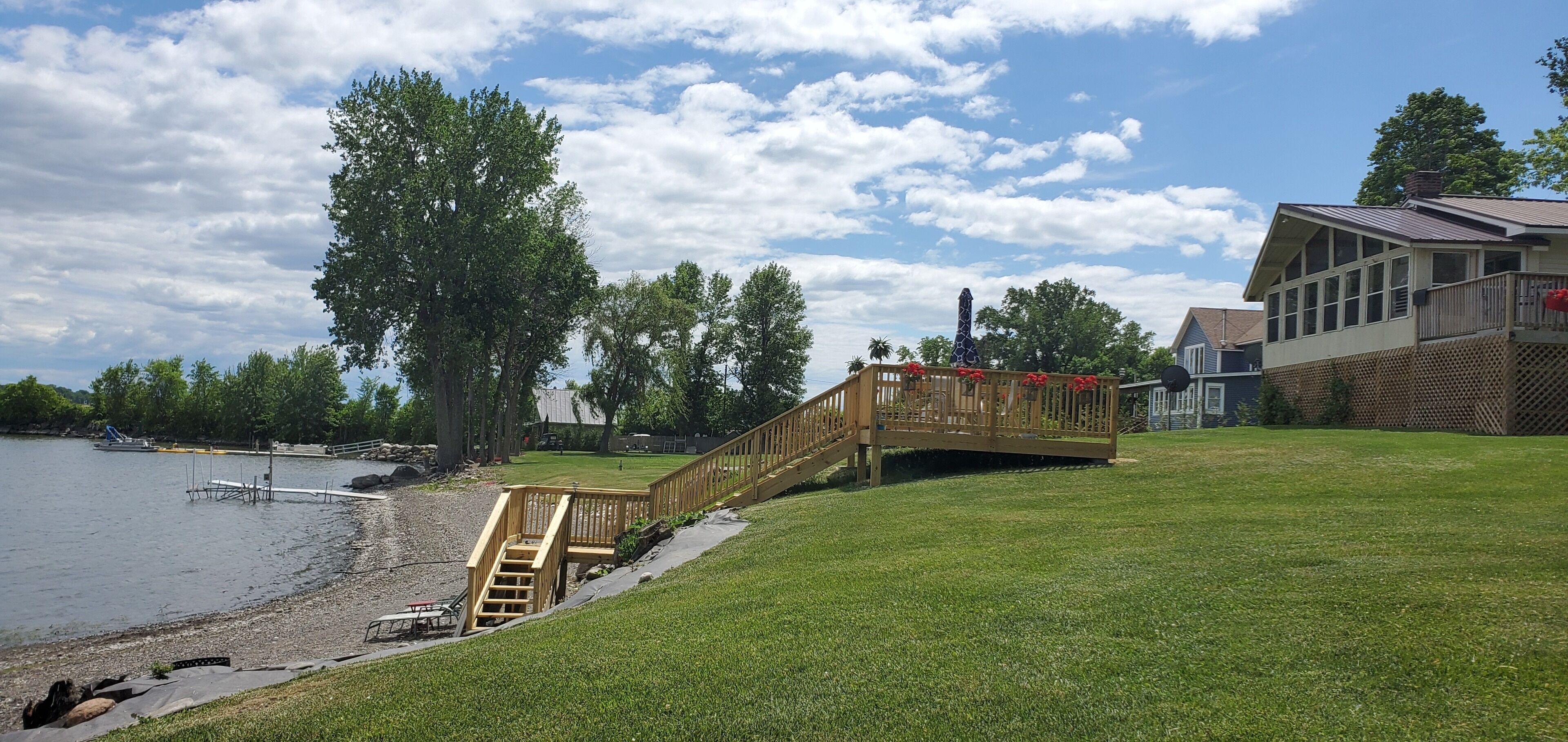 Enceinte de l’hébergement