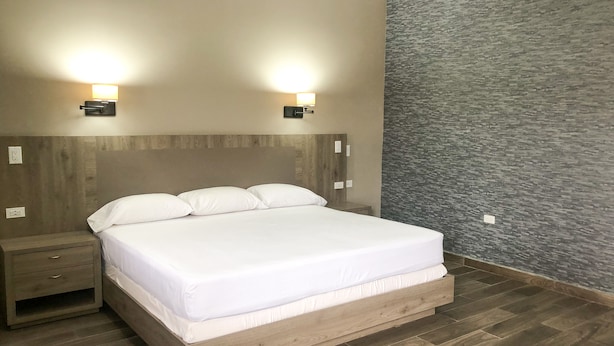 Superior Room | Desk, iron/ironing board, WiFi (free), bed sheets - Palms Hotel Acuña (Acuña)