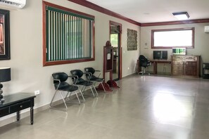 Lobby sitting area