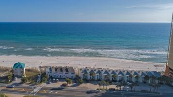 Beach nearby, white sand