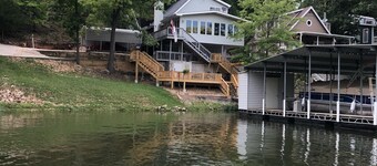 House on a quiet uncrowded cove