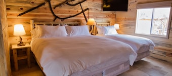 Tack Room Studio on 280 acre Sevier River Ranch - 1 King and 2 Twin Beds