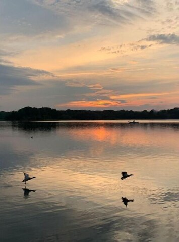 Image of Lake Palestine getaway with private dock