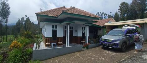 Overnatningsstedets facade