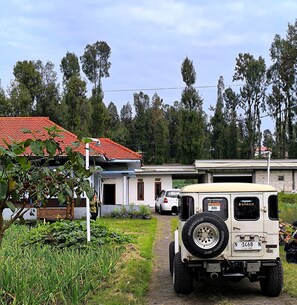 Façana frontal de l'allotjament