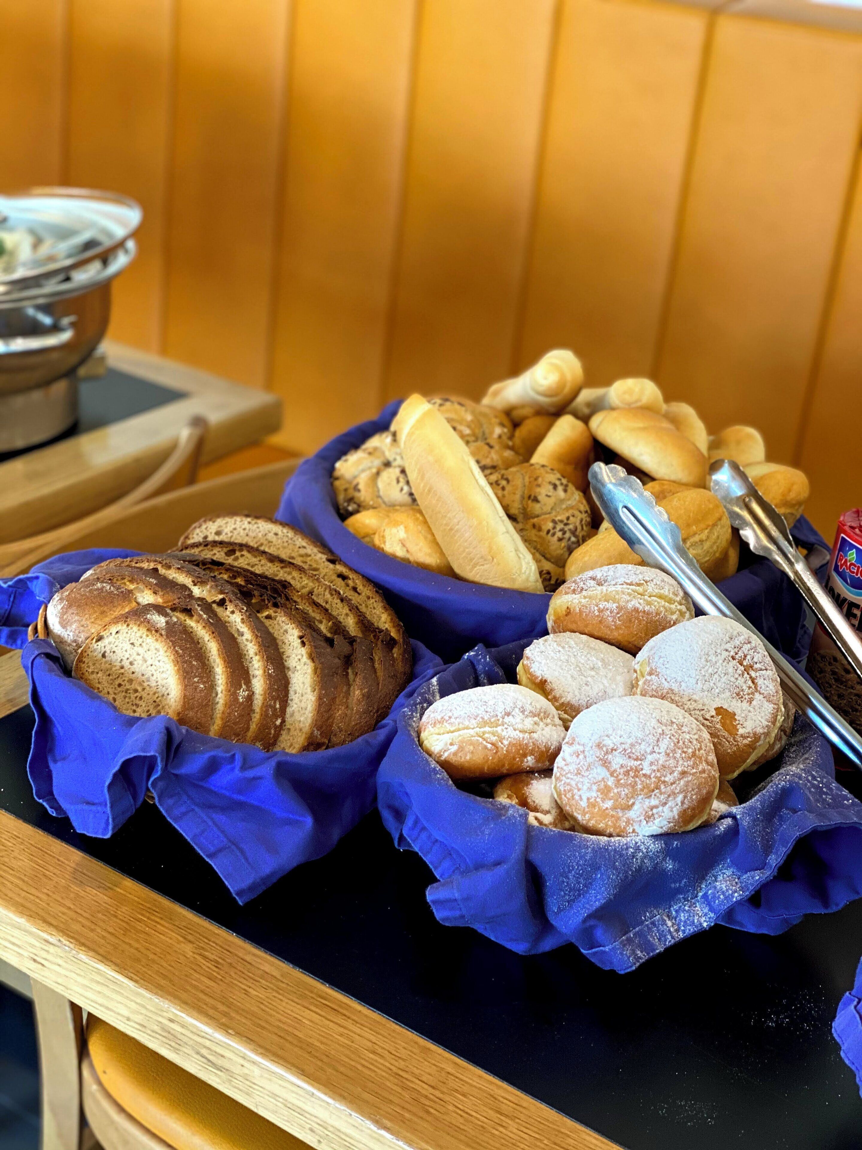 daily buffet breakfast (eur 10 per person)