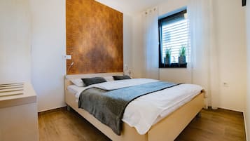 Apartment, 1 Schlafzimmer | 1 Schlafzimmer, Schreibtisch, laptopgeeigneter Arbeitsplatz