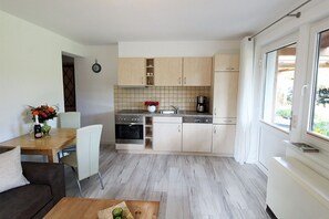 Kühlschrank, Ofen, Herdplatte, Geschirrspüler