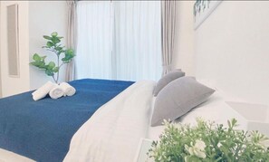 Studio with Balcony 601 | Desk, iron/ironing board, free WiFi, bed sheets - OUCHI HOTEL Otemachi (Hiroshima)