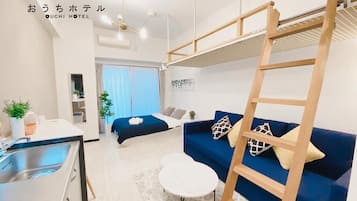 Desk, iron/ironing board, free WiFi, bed sheets