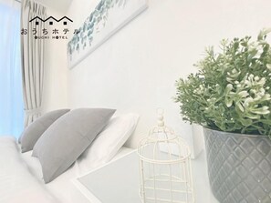 Studio with Balcony 601 | Desk, iron/ironing board, free WiFi, bed sheets - OUCHI HOTEL Otemachi (Hiroshima)