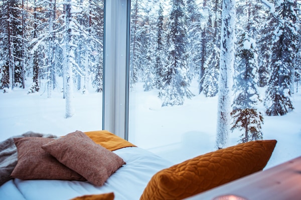 Glass Cabin | Literie de qualité supérieure, décoration personnalisée