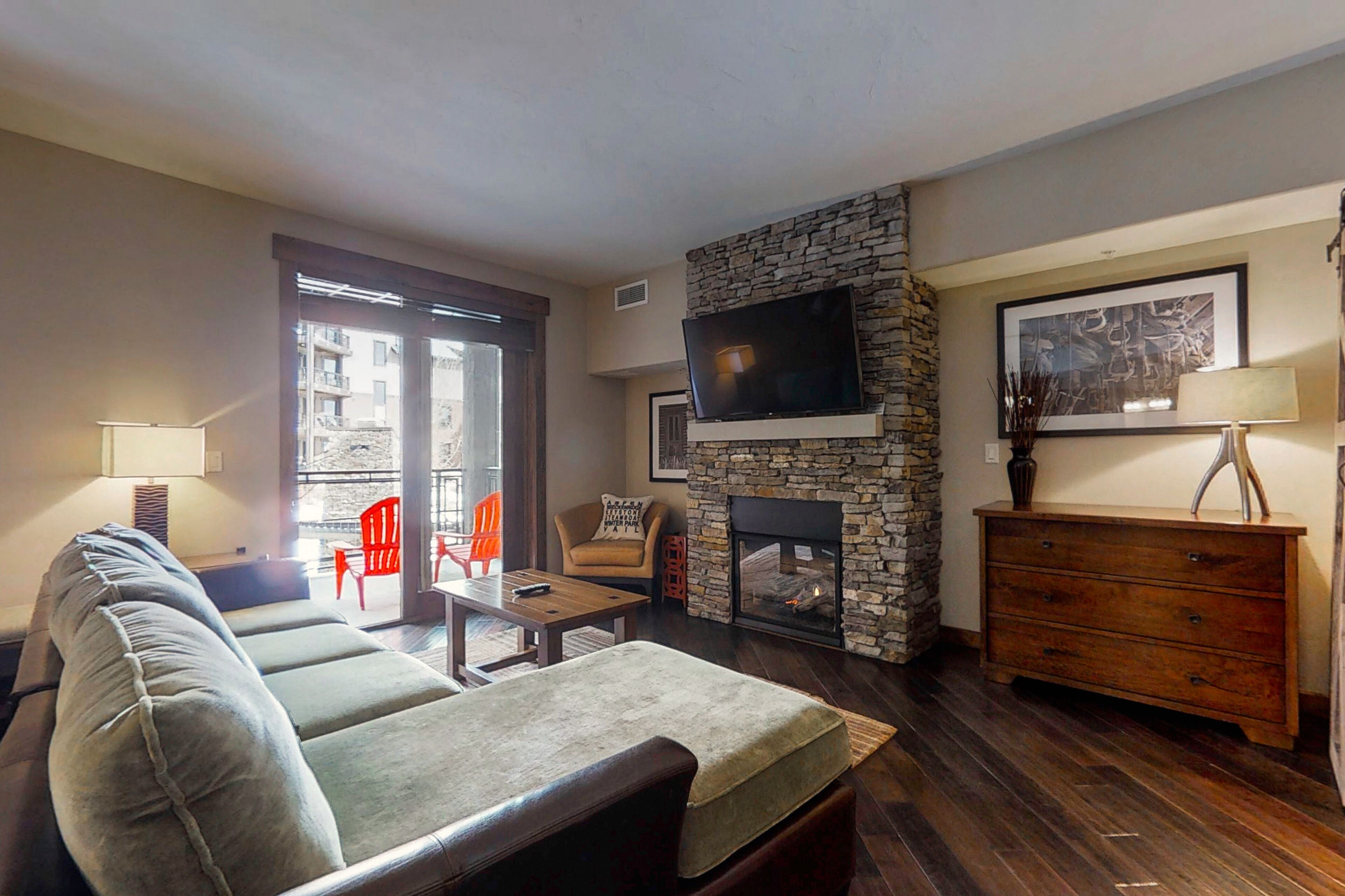 TV, fireplace, DVD player, table football