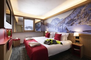 In-room safe, individually decorated, individually furnished, free WiFi - Hôtel Club MMV Plagne 2000 (Aime-la-Plagne)