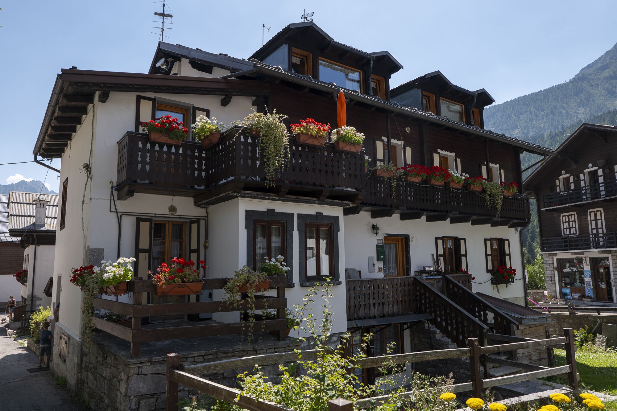 Voorkant van accommodatie