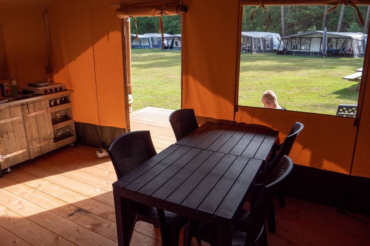 Tent (Safarizelt 6 Per mit eigener Sanitäre) | In-room dining