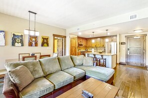 TV, fireplace, DVD player