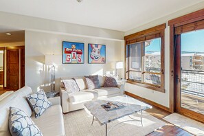 TV, fireplace, table football