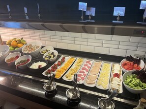 Kontinental frokost er inkludert hver dag