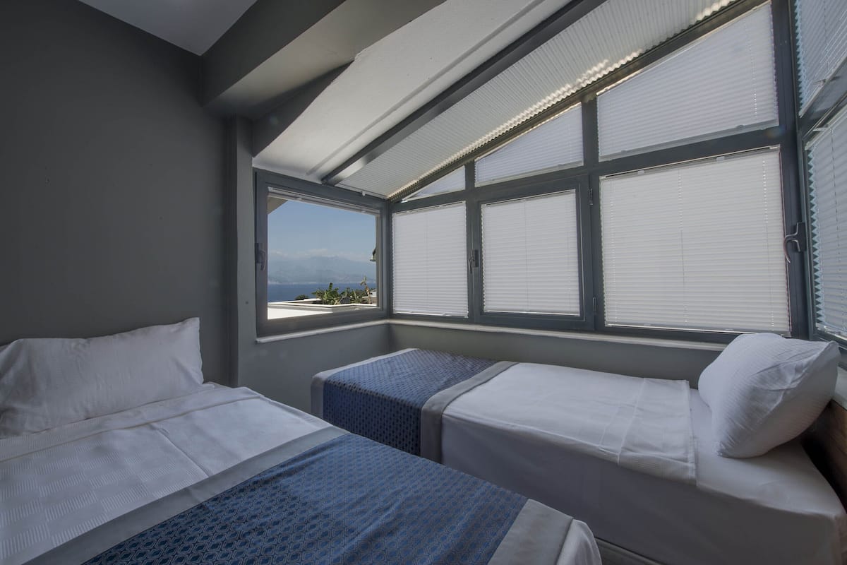 family studio suite | 1 bedroom, egyptian cotton sheets, premium bedding, down duvets