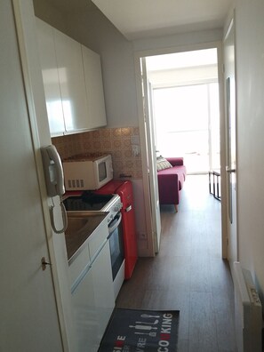 Réfrigérateur, micro-ondes, four, cafetière/bouilloire