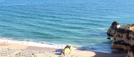 On the beach