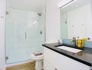 Hair dryer, towels