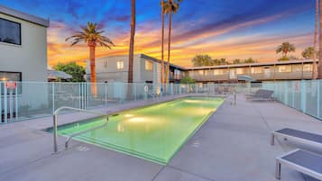 Una piscina climatizada