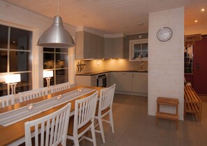 Chalet (6B) | Private kitchen | Full-sized fridge, microwave, oven, stovetop