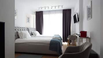 Habitación estándar, 2 camas individuales, para no fumadores | Minibar, cortinas blackout, insonorización y wifi gratis