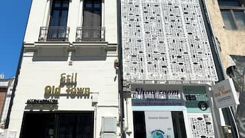 Voorkant van accommodatie