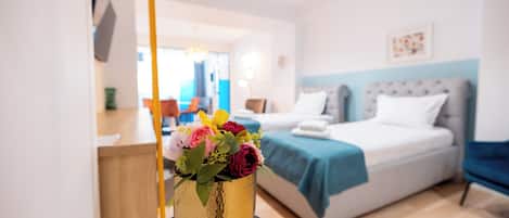 精選開放式套房 | 迷你吧、遮光布/窗簾、隔音、免費無線上網