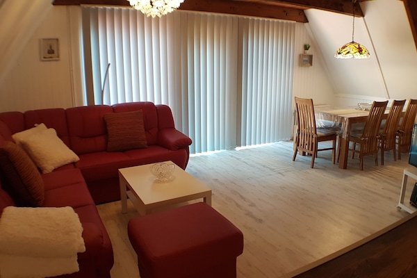 Smart TV, DVD player, ping pong, books