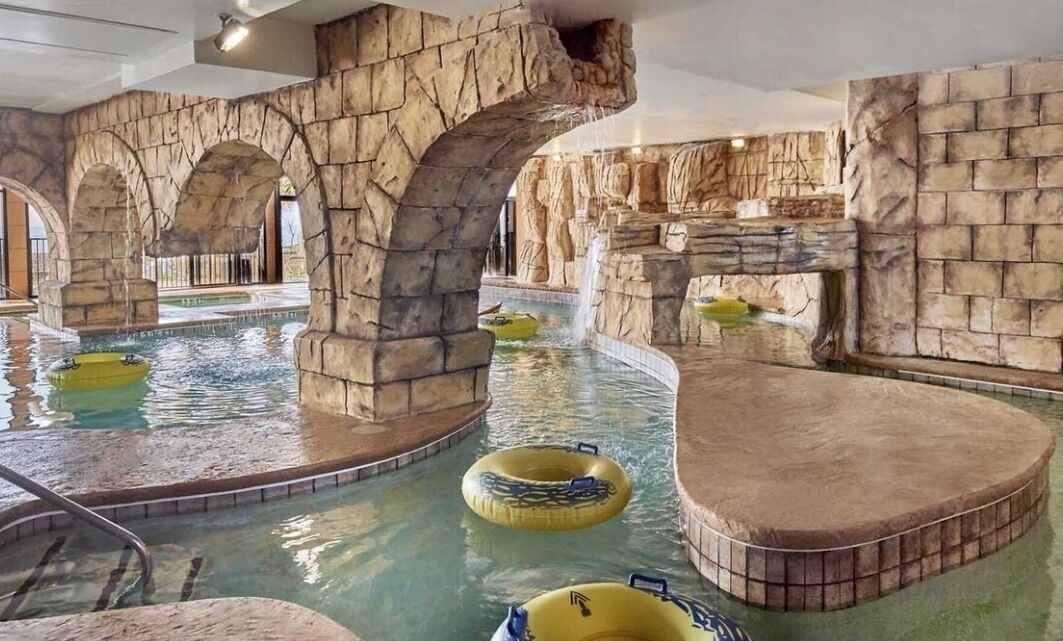 Indoor pool, a heated pool