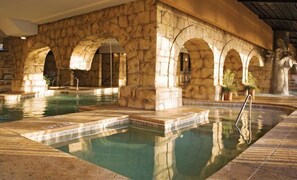 Indoor pool, a heated pool
