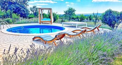 Villa Stone Pearl with heated swimming pool
