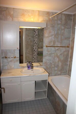 Departamento | Baño | Regadera, secadora de cabello, toallas, jabón 