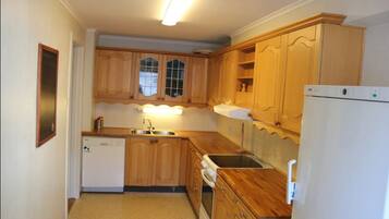 Appartement | Privékeuken | Een koelkast, een oven, een kookplaat, een vaatwasser