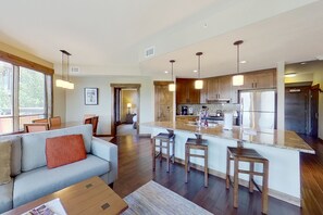 TV, fireplace, DVD player, table football