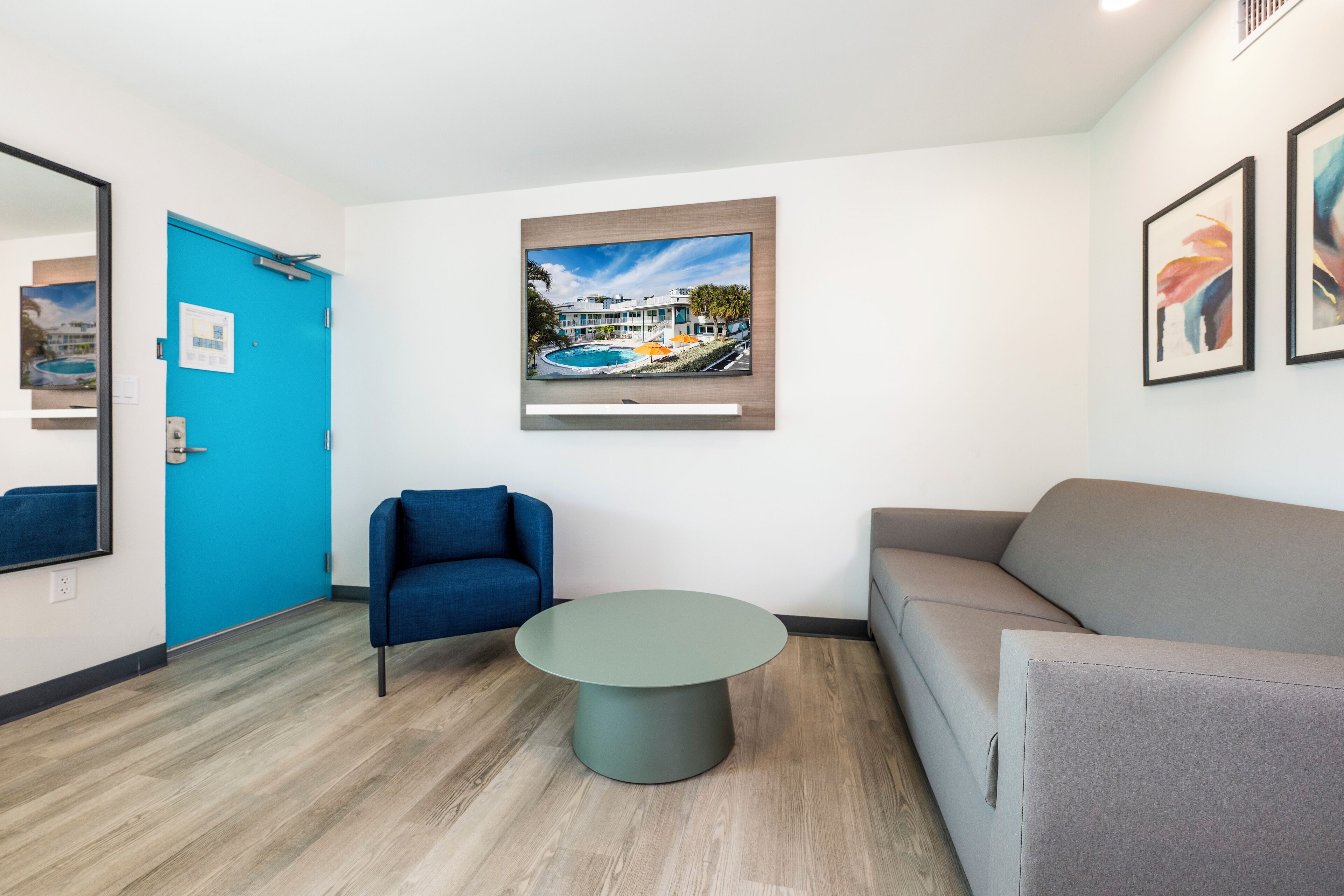 Área de sala de estar