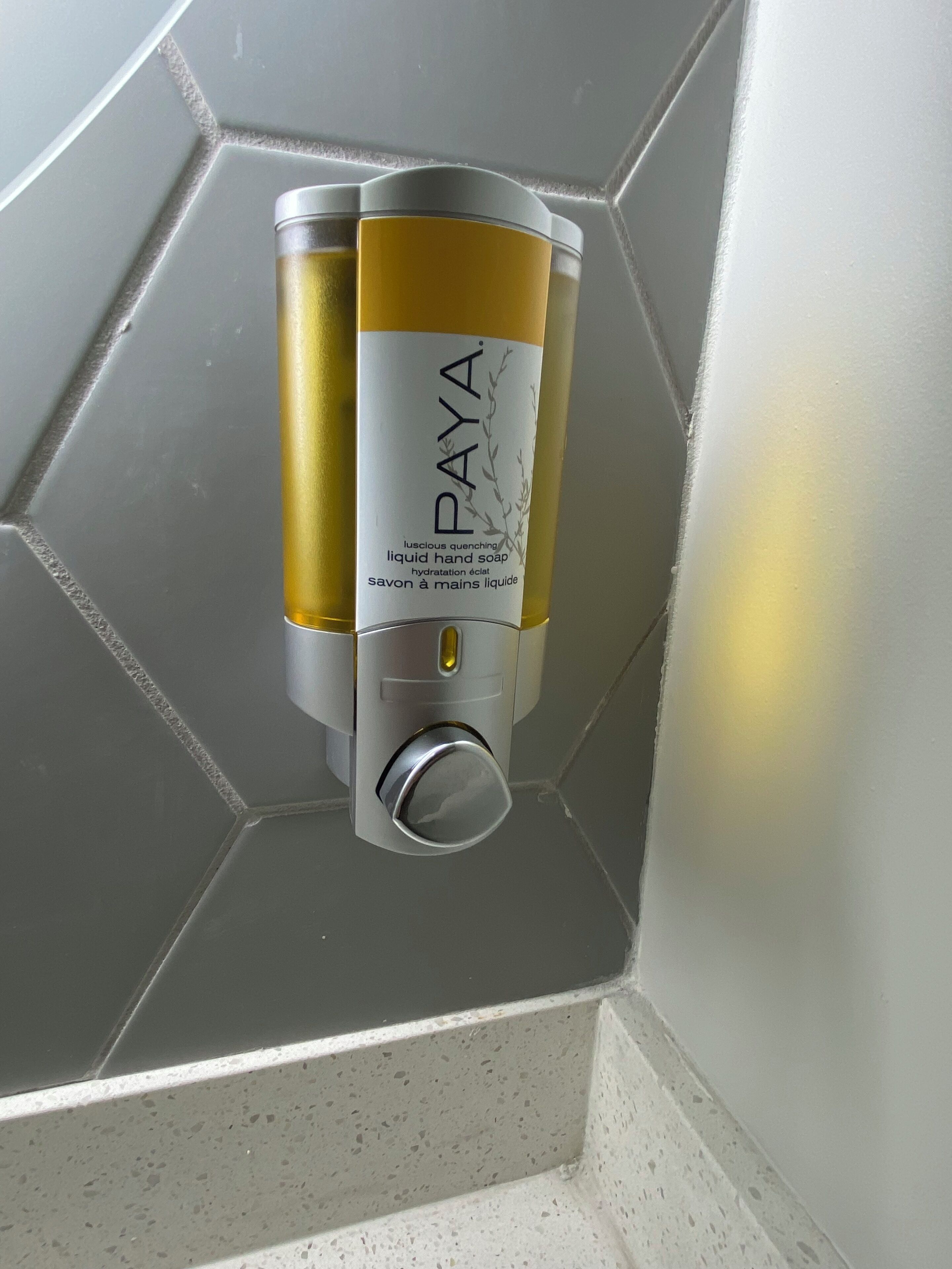 free toiletries, hair dryer, towels, soap