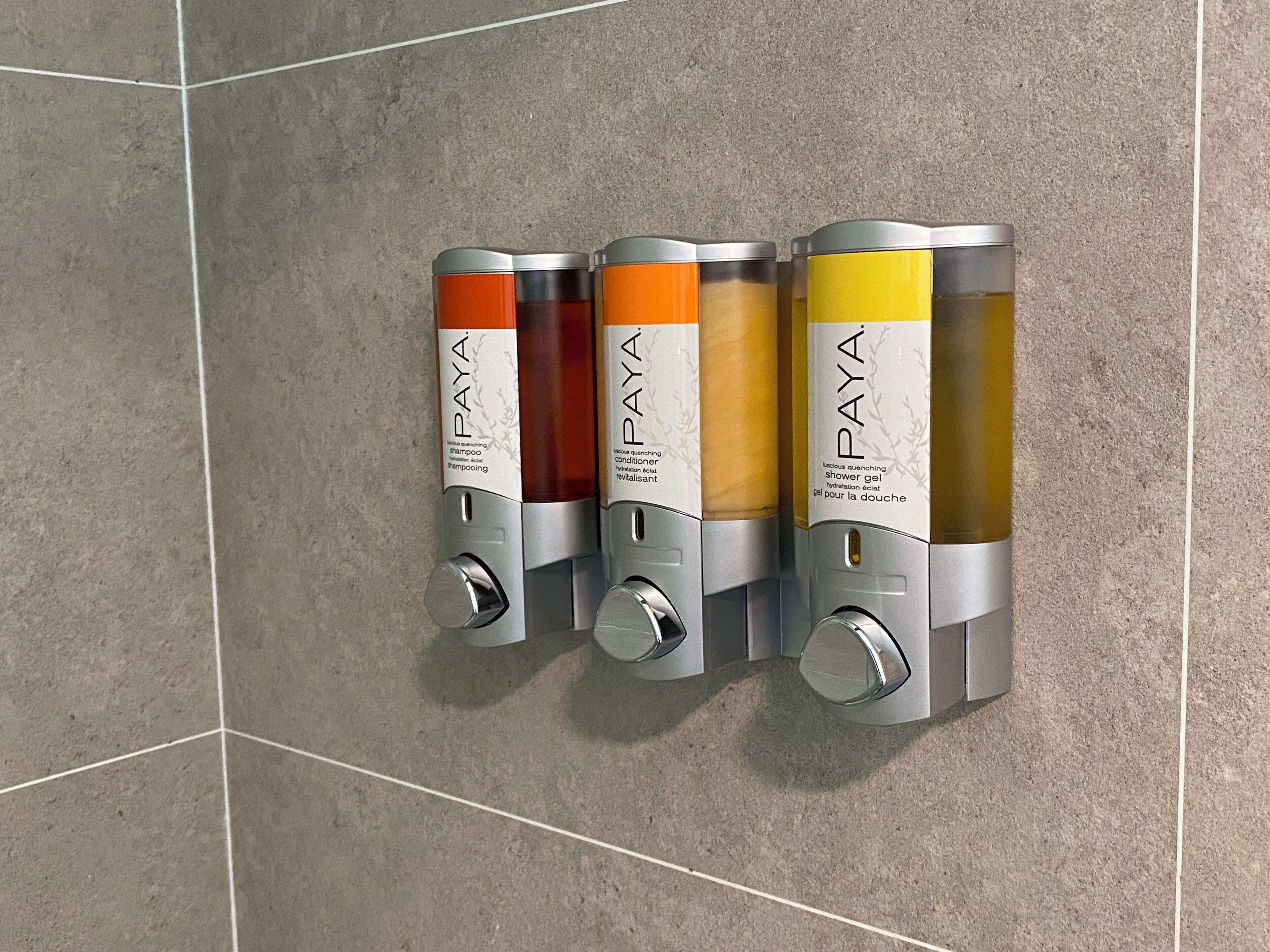 free toiletries, hair dryer, towels, soap