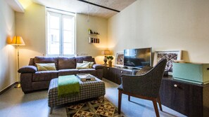 Appartement, 1 chambre | Coin séjour