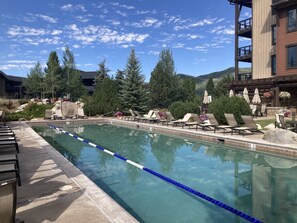 Una piscina climatizada