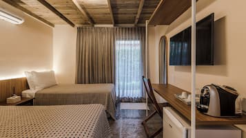 Quarto casal ou duplo luxo | Frigobar, cortinas blackout, quartos à prova de som