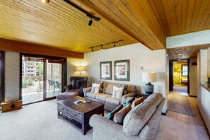 TV, fireplace, DVD player