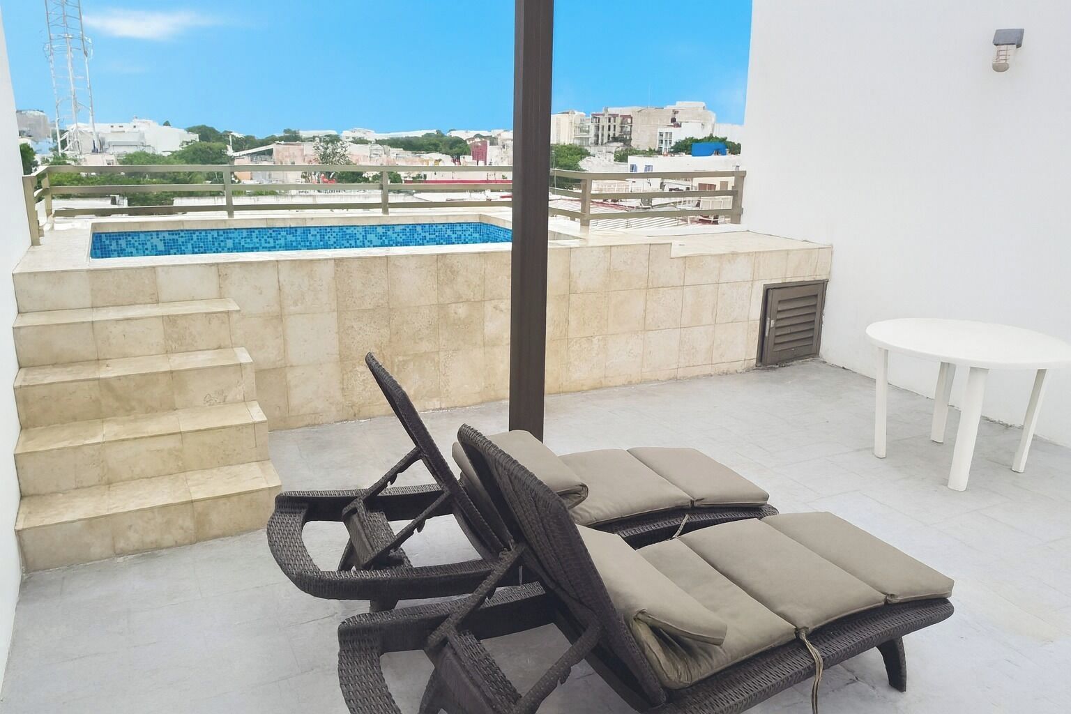 Penthouse de lujo | Ropa de cama de alta calidad y edredón 