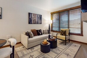 TV, fireplace, DVD player