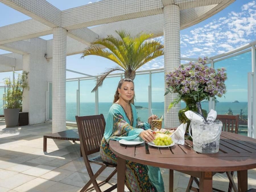 Opções para refeição ao ar livre